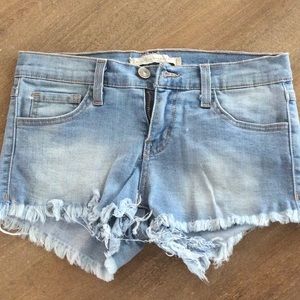 Flying Monkey denim shorts